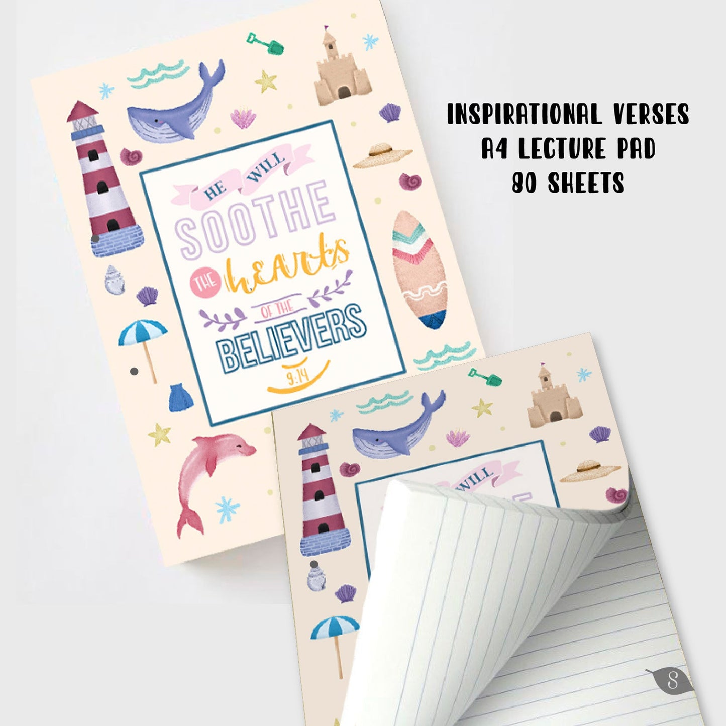 Faith Inspired Lecture Pad (5 Designs)