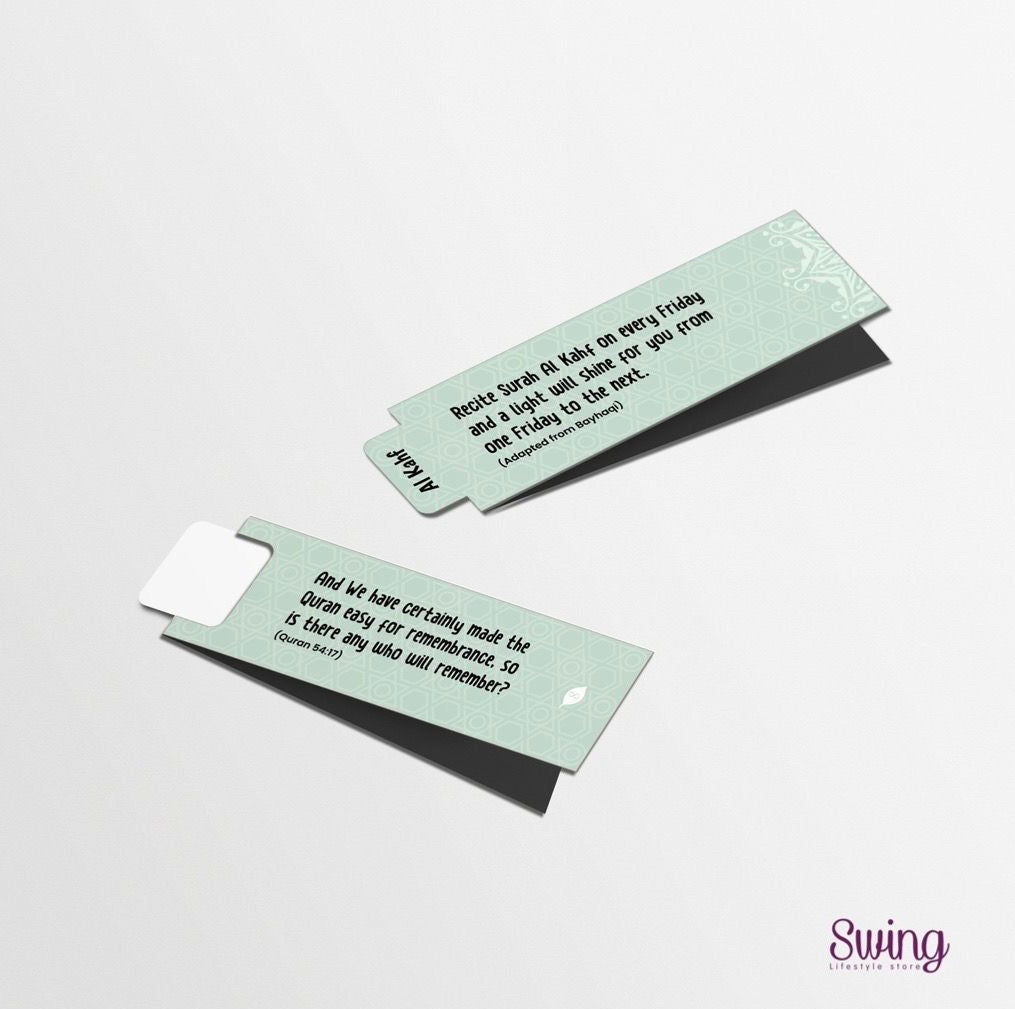 Quran Virtues Page Bookmark with Magnet