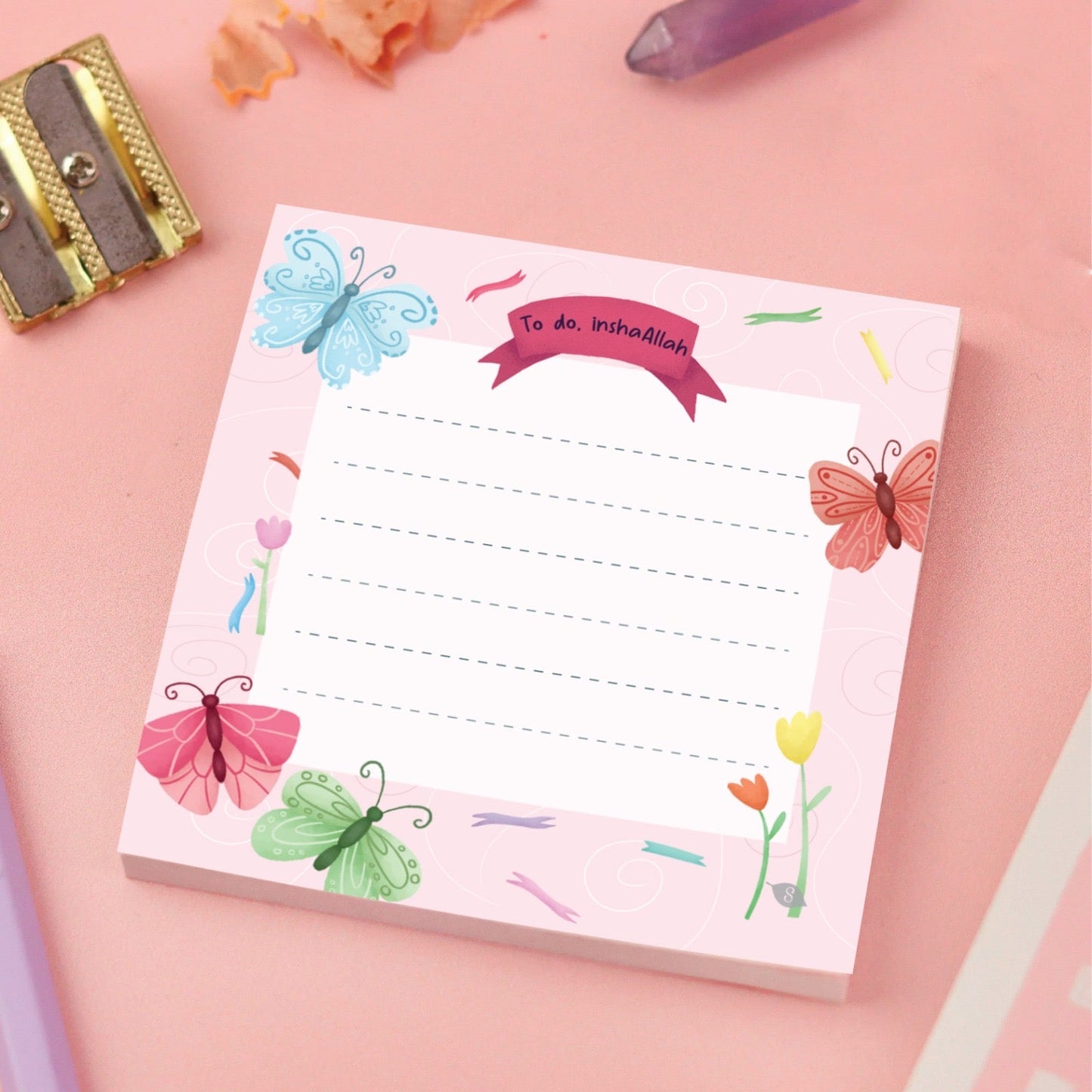 Swing Sticky Notepad (11 Designs)