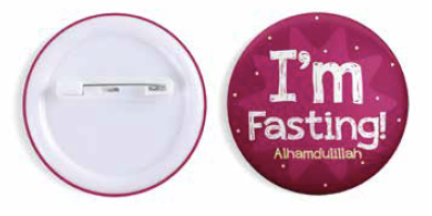 FASTING BADGE