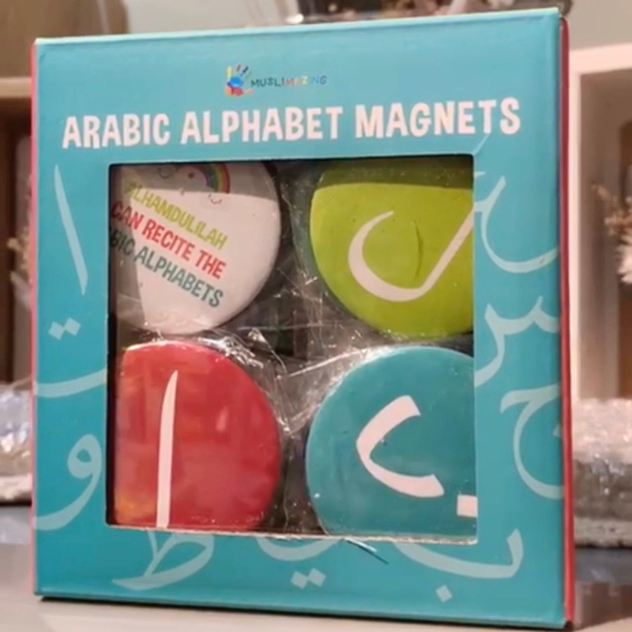 Muslimazing Arabic Alphabet Magnets || Huruf Hijaiyah Magnets