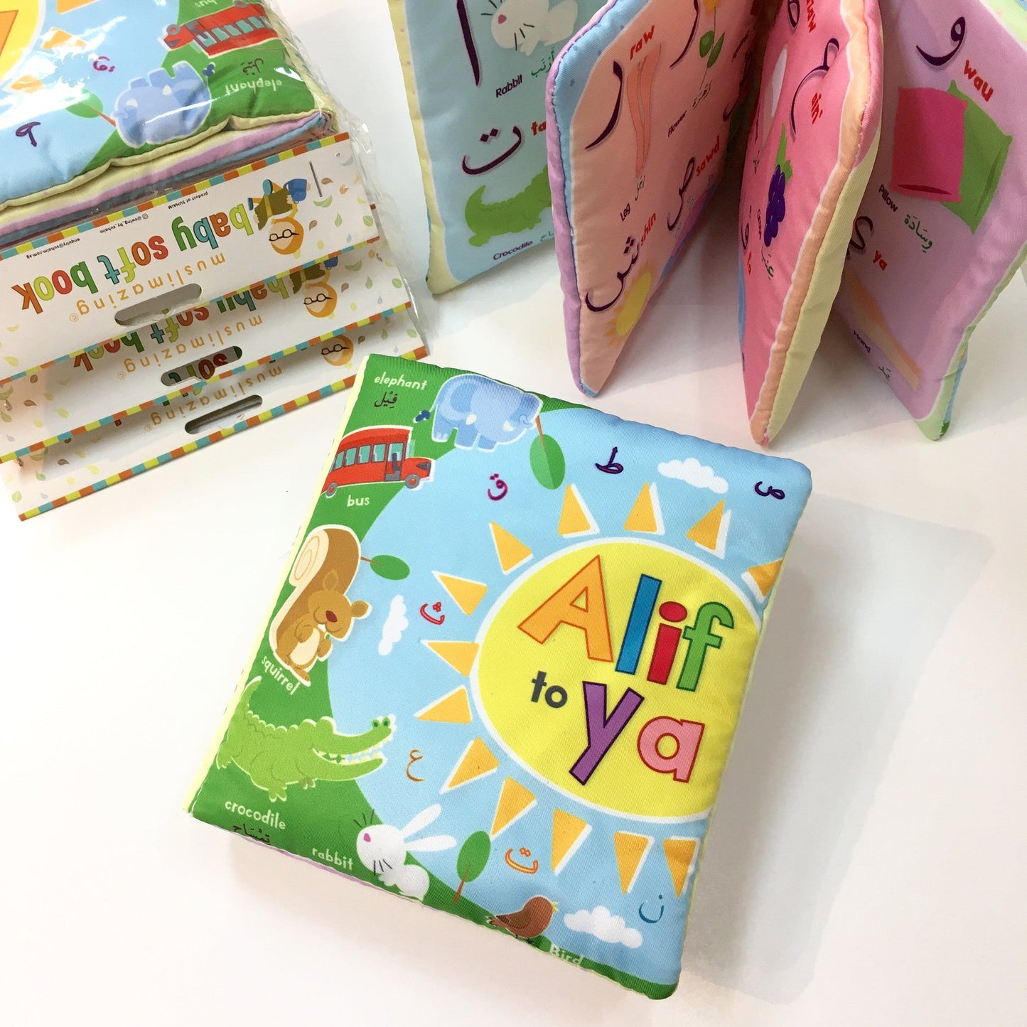 Muslimazing Soft Book - Alif to Ya