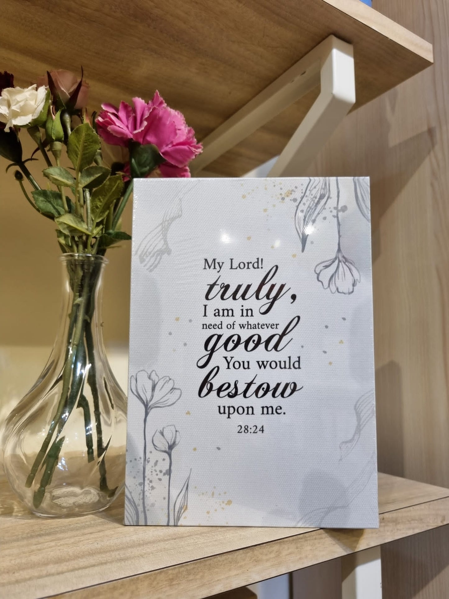 A5 Islamic Quotes Canvas - Inspirational