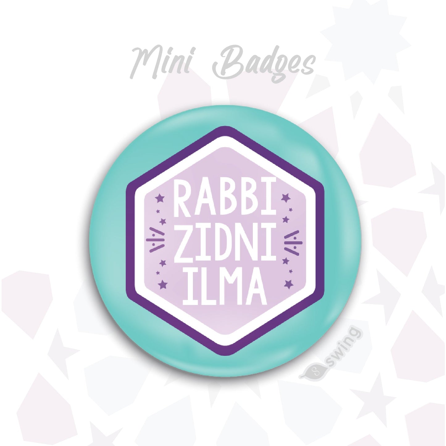 Swing Mini Badge (15 Designs)